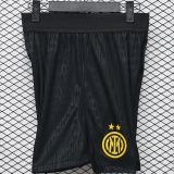 26-27 In Milan Home Black Player Version Shorts Pants 球员版