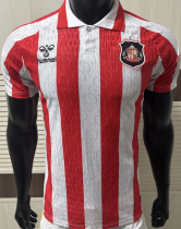 26-27 Sunderland HomePlayer Version Soccer Jersey