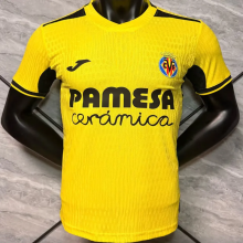 26-27 Villarreal Home Yellow Player Version Soccer Jersey