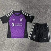 26-27 LFC Goalkeeper Purple Kids Soccer Jersey
