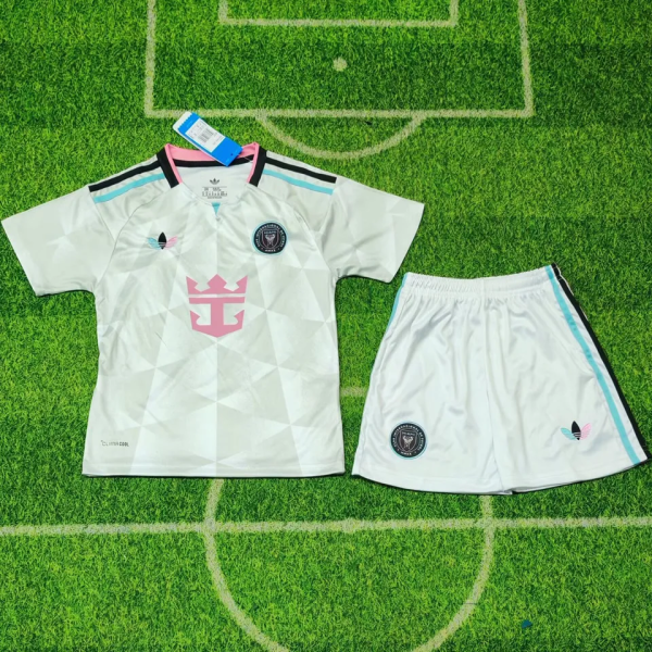26-27 Inter Miami Third White Kids Soccer Jersey