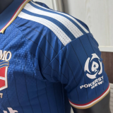 26-27 Como Home Blue Player Version Soccer Jersey