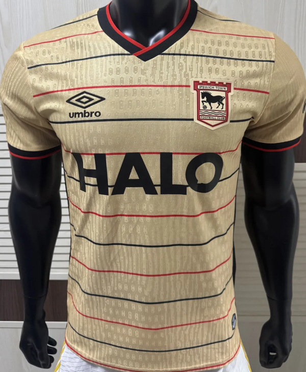 26-27 Ipswich Town Away Player Version Soccer Jersey