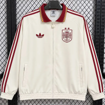 26-27 Spain White Windbreaker 2 Stars 2星