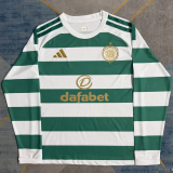 26-27 Celtic Home Fans Long Sleeve Soccer Jersey