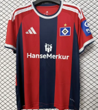 26-27 Hamburger Third Red Fans Soccer Jersey