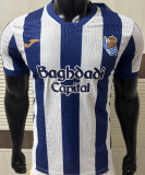 26-27 Real Sociedad Home Player Version Soccer Jersey