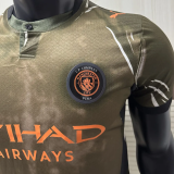 26-27 Man City 4TH Player Version Soccer Jersey