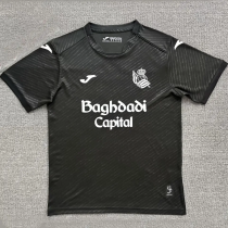 26-27 Real Sociedad Away Black Fans Soccer Jersey
