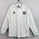 1986 Argentina GK Retro Long Sleeve Soccer Jersey