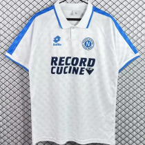19955/1996 Napoli Away White Retro Soccer Jersey