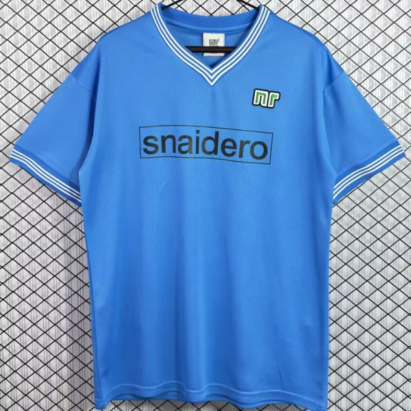 1981/1982 Napoli Home Blue Retro Soccer Jersey