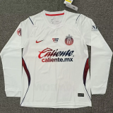26-27 Chivas Away Fans Long Sleeve Soccer Jersey