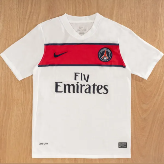 2011/2012 PSG Away White Retro Soccer Jersey