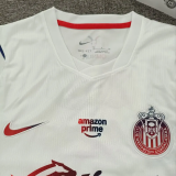 26-27 Chivas Away Fans Long Sleeve Soccer Jersey