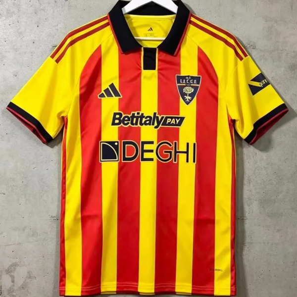 26-27 Lecce Home Fans Soccer Jersey