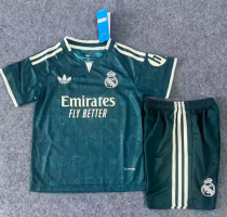 2026/27 RM Away Kids  Sleeve Soccer Jersey