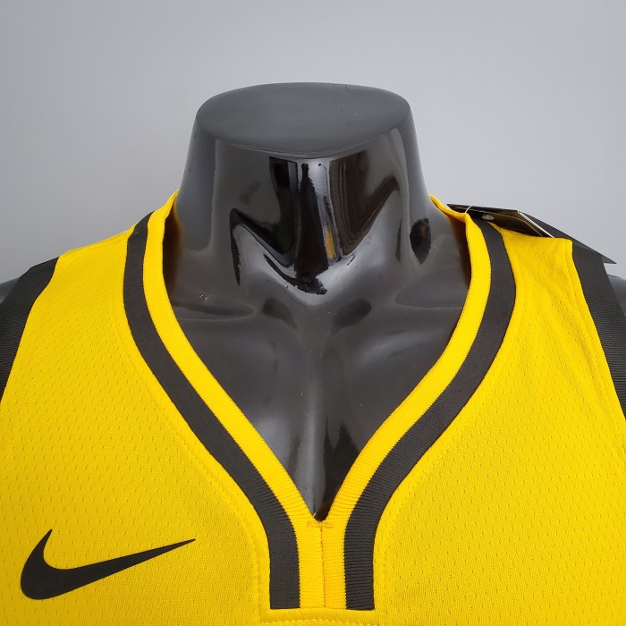 Stephen Curry Golden State Warriors Bonus Edition Swingman Jersey Yellow