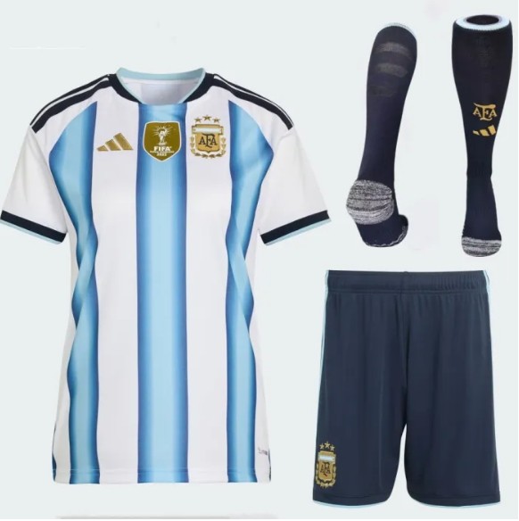 Argentina 2026 World Cup Home Kids Suit & Socks