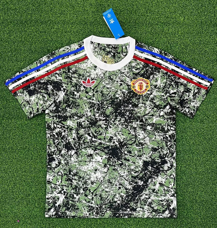 Manchester United STONE ROSES Man Jersey 24/25