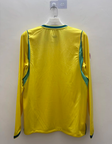 Brazil 2026 World Cup Home Long Sleeve Man Jersey