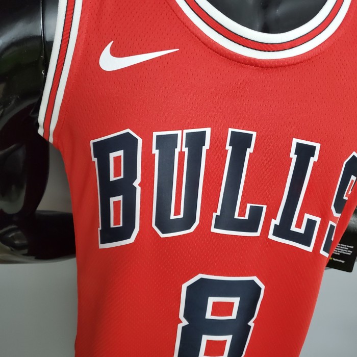 Zach LaVine Chicago Bulls Swingman Jersey Red