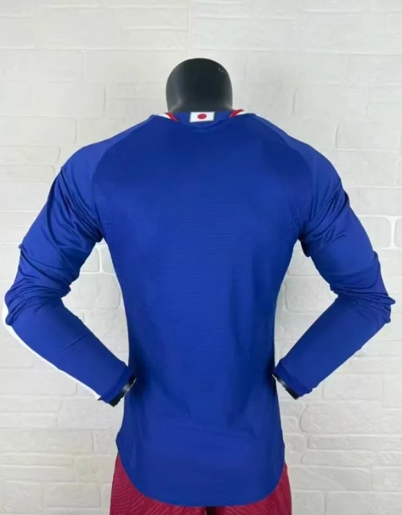 Japan 2026 World Cup Player Long Sleeve Home Men Jersey