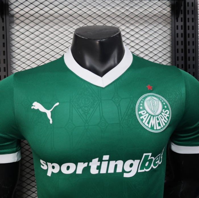 Palmeiras Home Man Jersey Player version 25/26