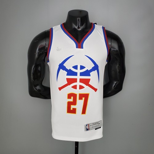 Jamal Murray Denver Nuggets Bonus Edition Swingman Jersey White