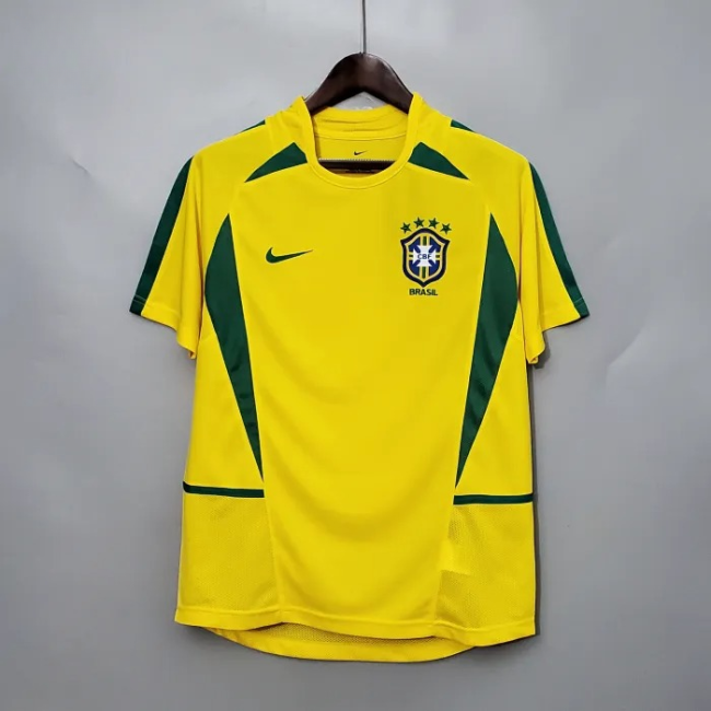 Brazil Home Retro Jersey 2002