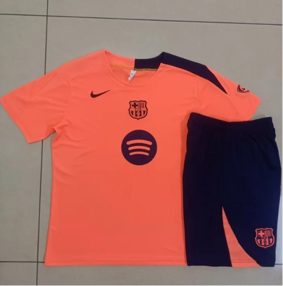 Barcelona Training Short Sleeve Suit 25/26