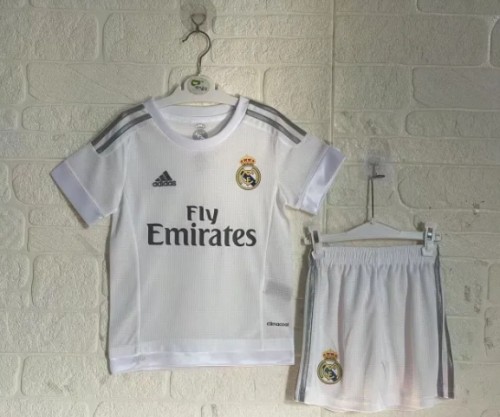 Real Madrid Home Retro Kids Suit 2015/16
