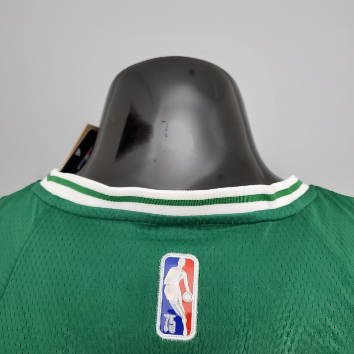 Jayson Tatum Boston Celtics 75th Anniversary Swingman Jersey Green