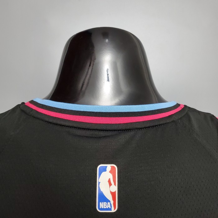 Tyler Herro Miami Heat Swingman Jersey Black