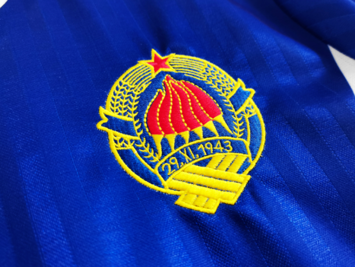 Yugoslavia Retro Home Jersey 1990