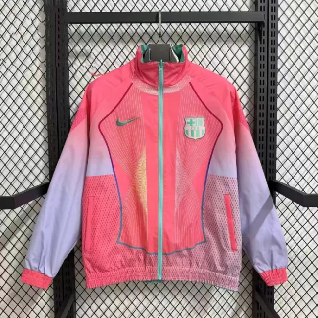 Barcelona Double-Sided Training Windbreaker 2025
