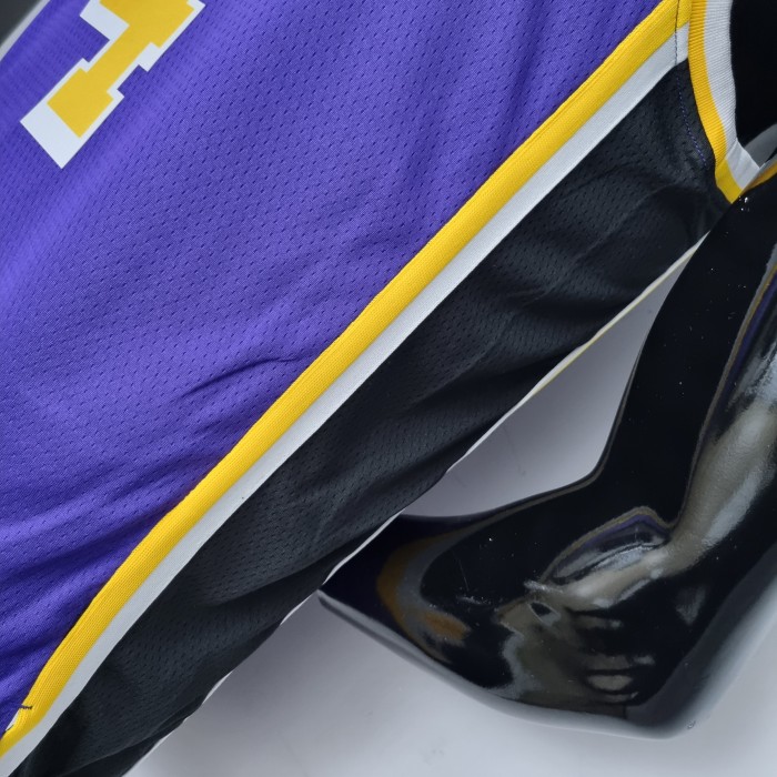 Carmelo Anthony Los Angeles Lakers 75th Anniversary Swingman Jersey Purple
