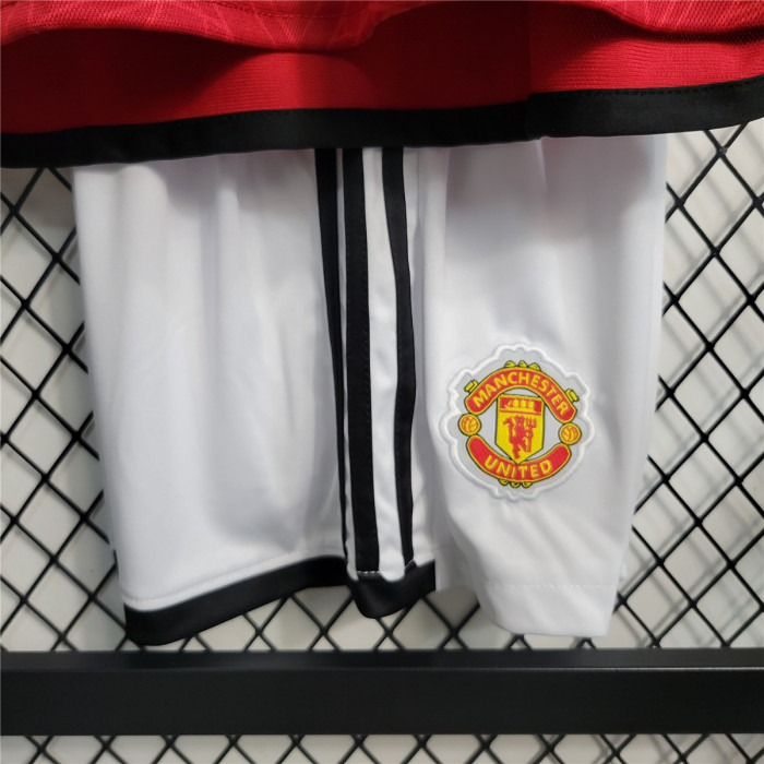 Manchester United Home Kids Jersey 23/24