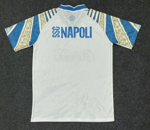 Napoli White Training Man Jersey 25/26