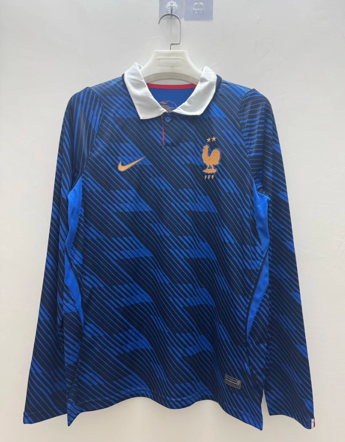 France 2026 World Cup Home Man Long Sleeve Jersey