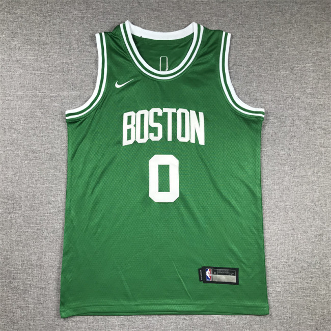 Boston Celtics KIds Jersey Green Classics Edition 85/86 NO.0 TATUM