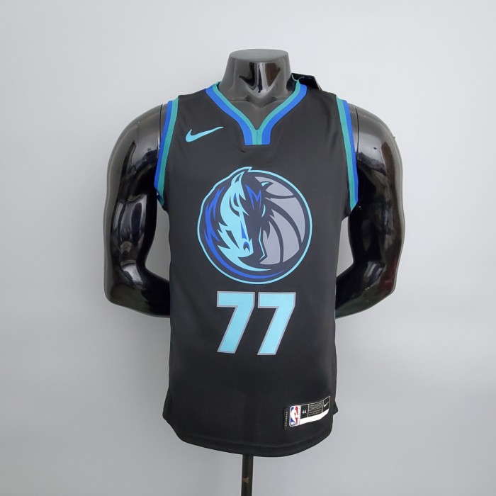 Luka Doncic Dallas Mavericks Swingman Jersey Black