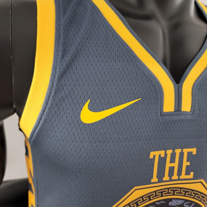 Kevin Durant Golden State Warriors Grey Swingman Jersey 2018