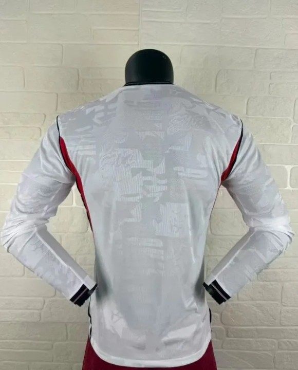 England 2026 World Cup Home Player Long Sleeve Man Jersey