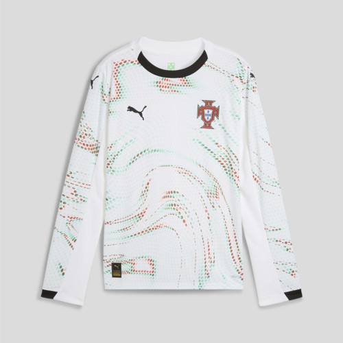 Portugal Euro 2025 Away Long Sleeve Man Jersey