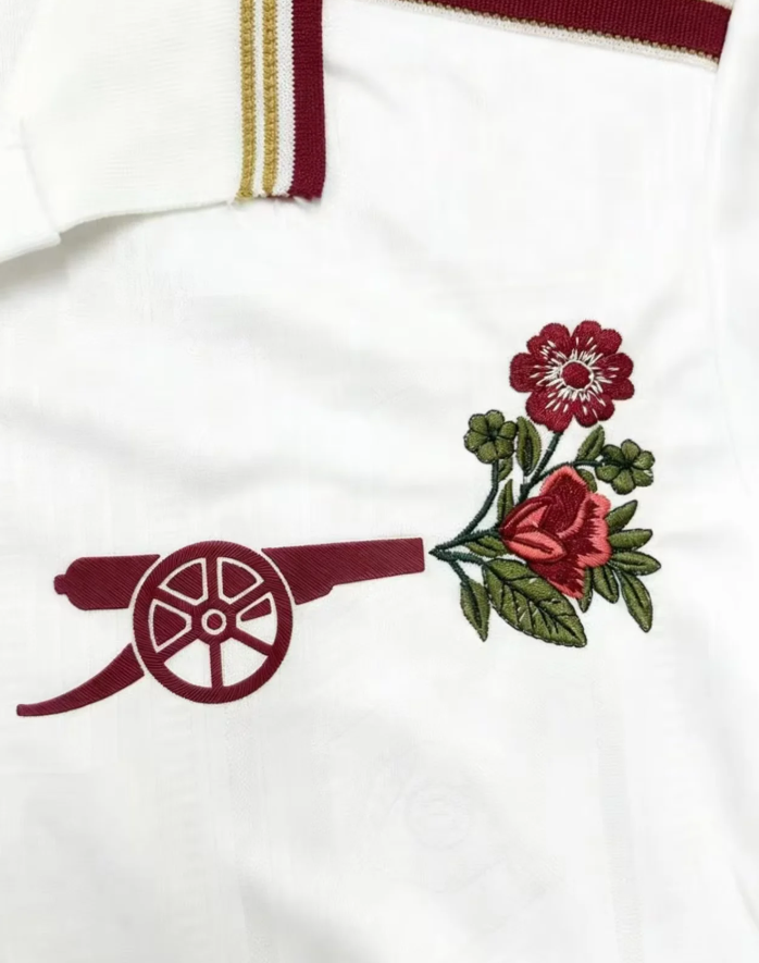 Arsenal Third Man Jersey 25/26 | Handcrafted Floral Embroidery