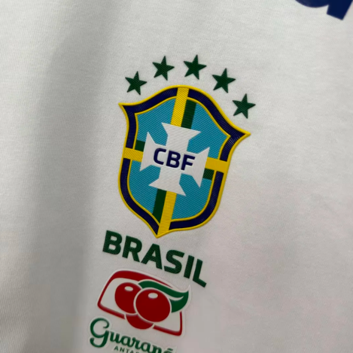 Brazil CBF Training Cotton T-Shirt