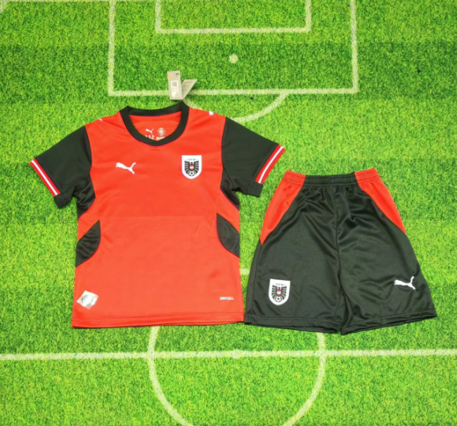Austria 2026 World Cup Home Kids Suit