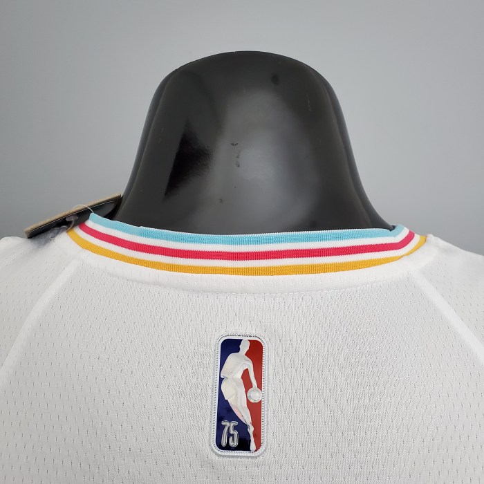 Kawhi Leonard San Antonio Spurs 2022 City Edition Swingman Jersey White