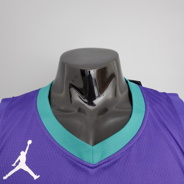 Gordon Hayward Charlotte Hornets Swingman Jersey Purple